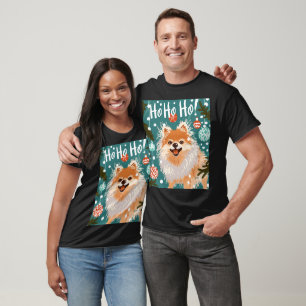 Camiseta Pomerânia Natal Divertido
