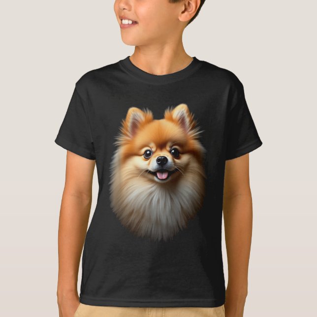 Camiseta Pomerânia Negra (Frente)