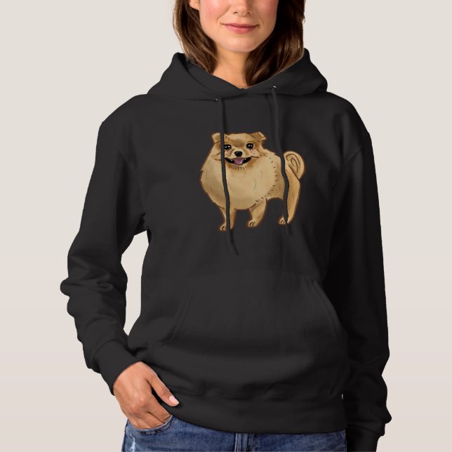 Camiseta Pomerânia Pal 1 Cão Cachorro (Frente)