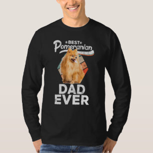 Camiseta Pomerânia Para Melhor Pai Pomeraniano Homens