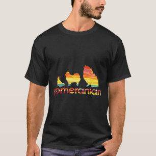 Camiseta Pomerânia Sunset Sky