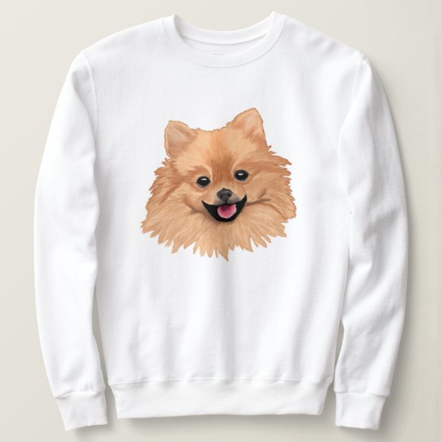 Camiseta Pomeranian (Frente do Design)