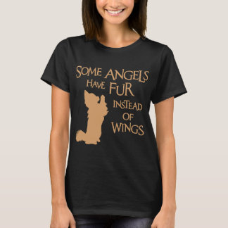 Camiseta Pomeraniana de anjos de pele