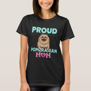 Camiseta Pomeraniana Mãe Bela Pomeraniana Mama Rosa
