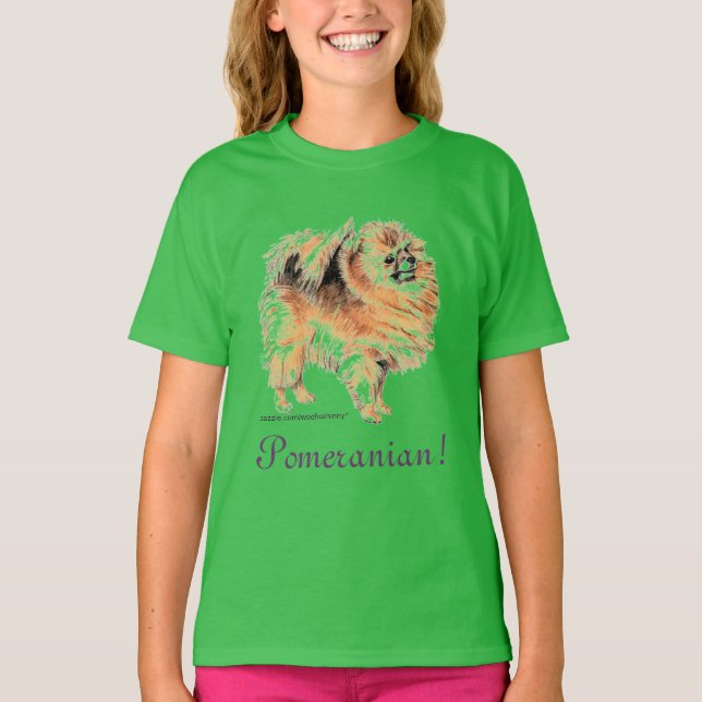 Camiseta Pomeraniano! (Frente)