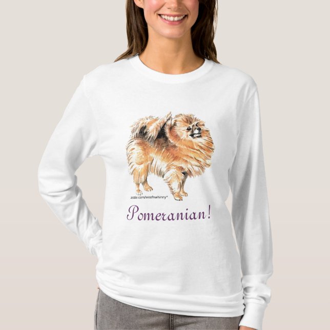 Camiseta Pomeraniano! (Frente)