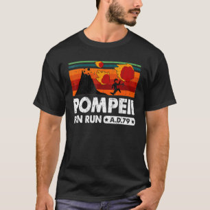 Camiseta Pompeii Fun Run 79 Ad Retro Vintage