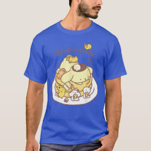 Camiseta Pompompurin Panqueca Amigo veja vintage