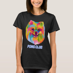 Camiseta Poms Club Pomeranian Humor Pom Pom Animal Pun