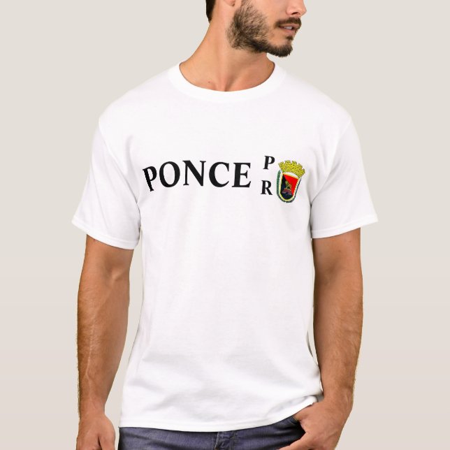 Camiseta Ponce, Porto Rico (Frente)