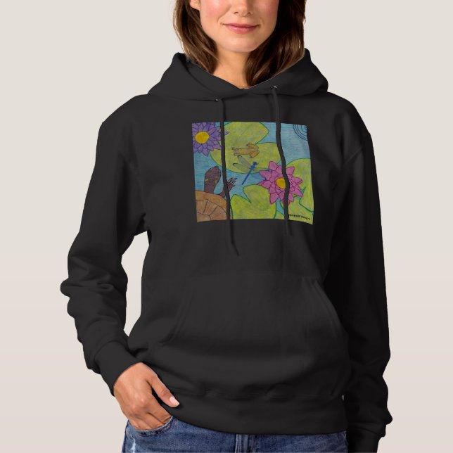 Camiseta Pond Scene (vivid) - Sweatshirt Hooded (Frente)