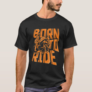 Camiseta Pônea Do Pano Do Cavalo Ou Rapariga Do Cavalo