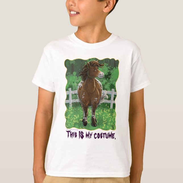 Camiseta Pônea Pintada de Appaloosa (Frente)