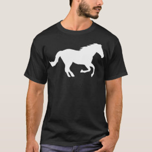 Camiseta pônei de rádio a cavalo