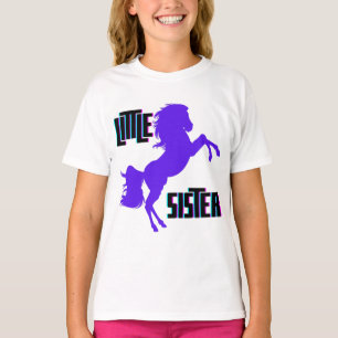 Camiseta Pônei Roxo Irmãzinha