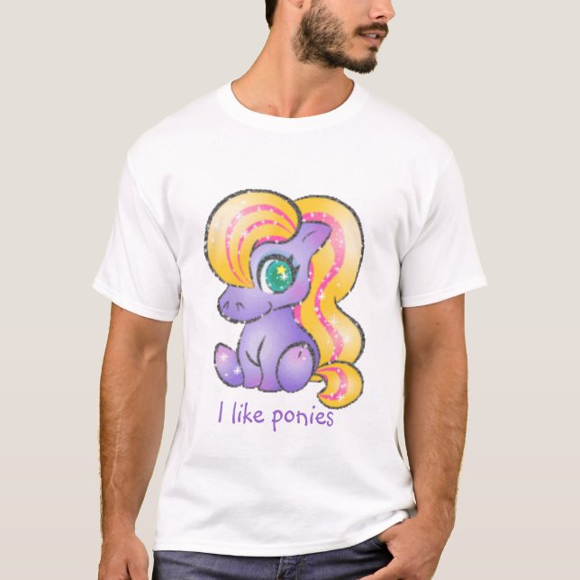 Camiseta poney (Frente)