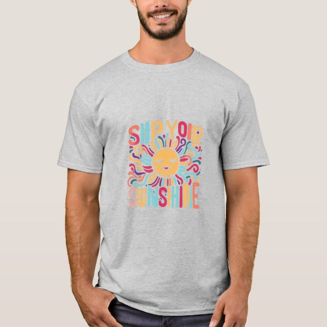 Camiseta Ponha seu sol (Frente)