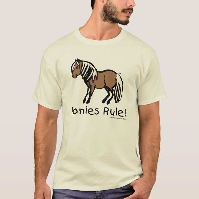 Camiseta Ponies Rule! (Frente)