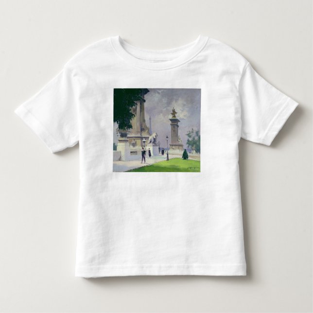 Camiseta Pont Alexandre III, Paris (Frente)