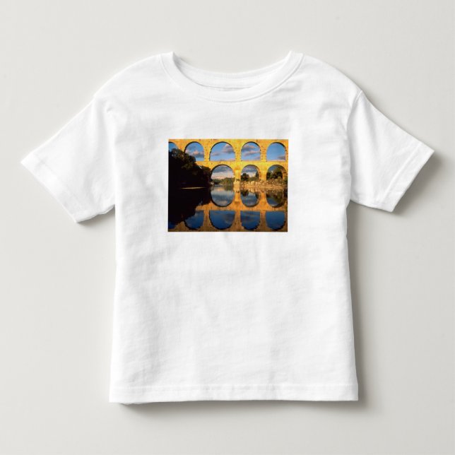 Camiseta Pont du Gard, Rio Gardon, Gard, Languedoc, (Frente)