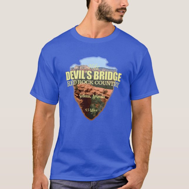 Camiseta Ponta de flecha da Ponte do Diabo (Frente)