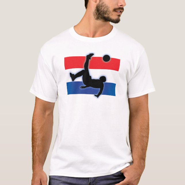Camiseta pontapé de bicicleta holandês (Frente)