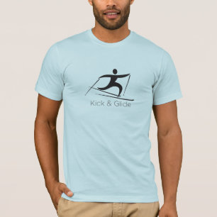 Camiseta Pontapé e deslize