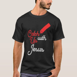 Camiseta Ponte à Par com Jesus Divertido Cristão