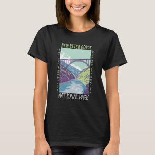 Camiseta Ponte Afastada Vi do Parque Nacional do New River