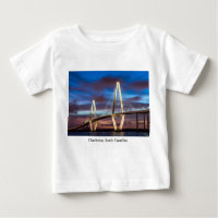 Ponte Arthur Ravenel À Noite