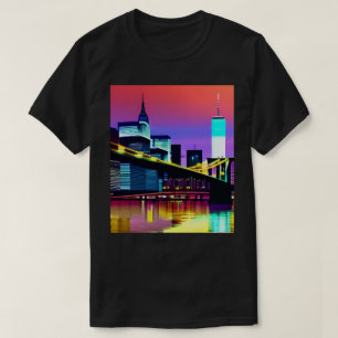 Camiseta Ponte Brooklyn à noite