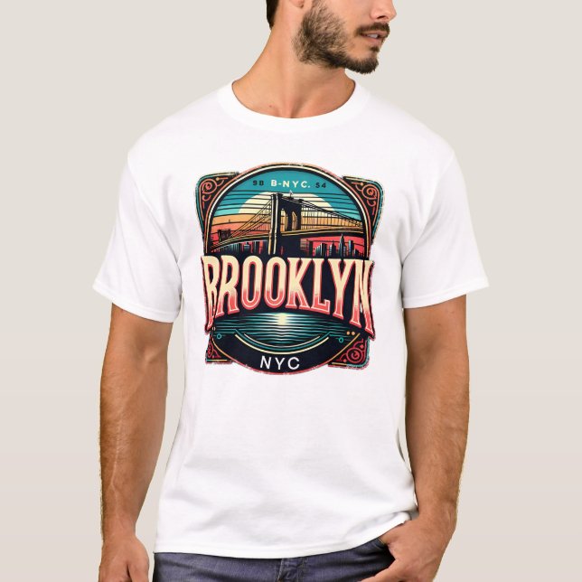 Camiseta Ponte Brooklyn NYC (Frente)