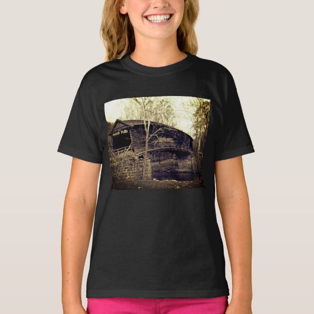 Camiseta Ponte coberta (Frente)
