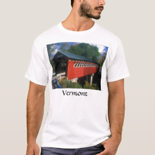 Camiseta Ponte coberta de Vermont
