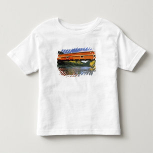 Camiseta Ponte Coberto de Escritório a mais longa em Oregon
