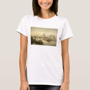 Camiseta Ponte da catedral e da Londres de St Paul da SU