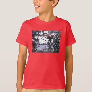 Camiseta Ponte da Lua e Lagoa no Inverno | Seattle, Washing