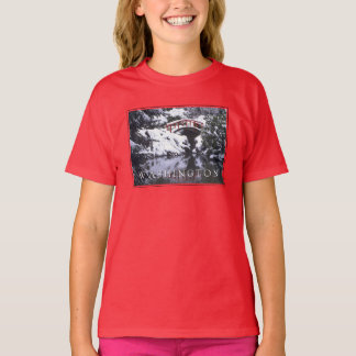 Camiseta Ponte da Lua e Lagoa no Inverno | Seattle, Washing