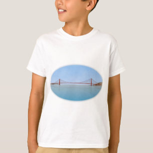 Camiseta Ponte da porta do Ouro: Modelo 3D:
