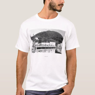Camiseta Ponte da rua de Stedman e montanha dos cervos,