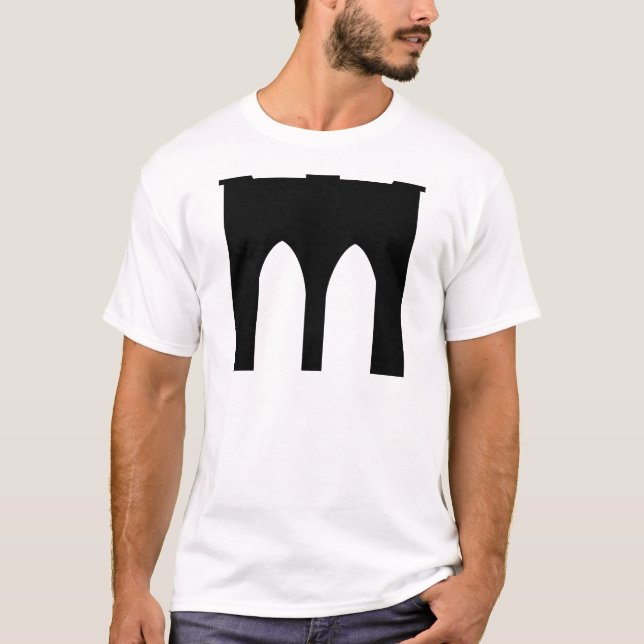 Camiseta Ponte de Brooklyn (Frente)