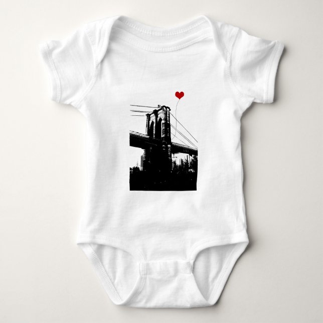 Camiseta Ponte de Brooklyn (Frente)