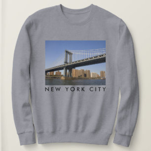 Camiseta Ponte de Manhattan o Rio East Cidade de Nova Yor