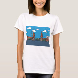 Camiseta Ponte de Oberbaum em Berlim