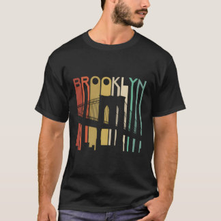 Camiseta Ponte de Vintage City Skylin Retro New York Brookl