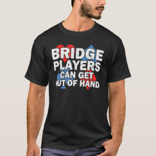 Camiseta Ponte desportiva do Lover Bridge do Jogo de Ponte