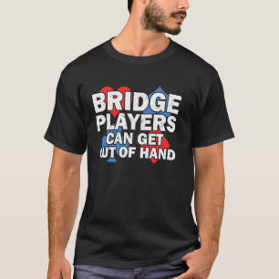 Camiseta Ponte desportiva do Lover Bridge do Jogo de Ponte