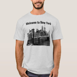 Camiseta Ponte do Brooklyn em Nova Iorque