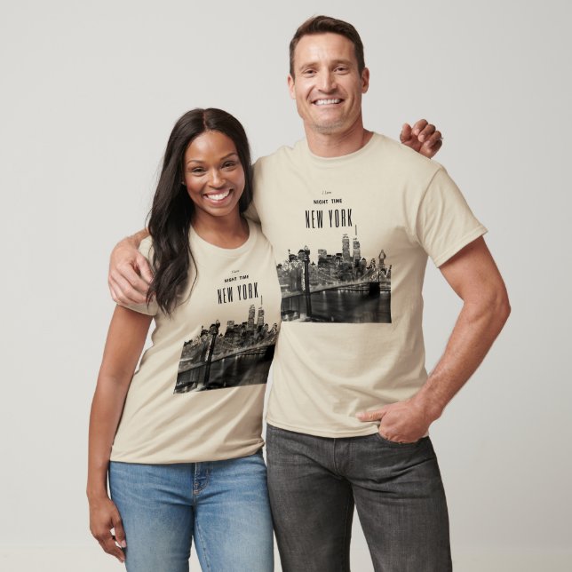 Camiseta Ponte do Brooklyn em Nova Iorque (Unissex)