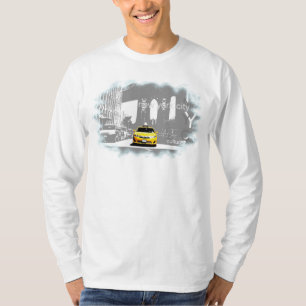 Camiseta Ponte do Brooklyn Nova Iorque Nyc Yellow Taxi